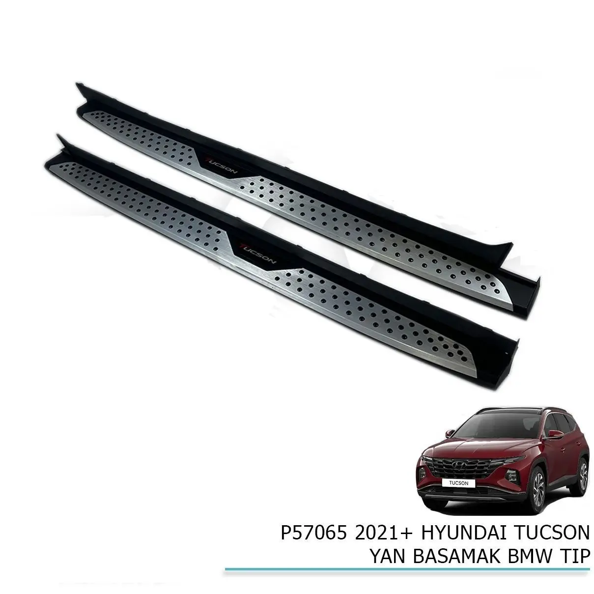 Hyundai Tucson 2021+ Yan Basamak Sıde Step Bmw Style Hyundai Tucson 2021+ Yan Basamak Sıde Step Bmw Style