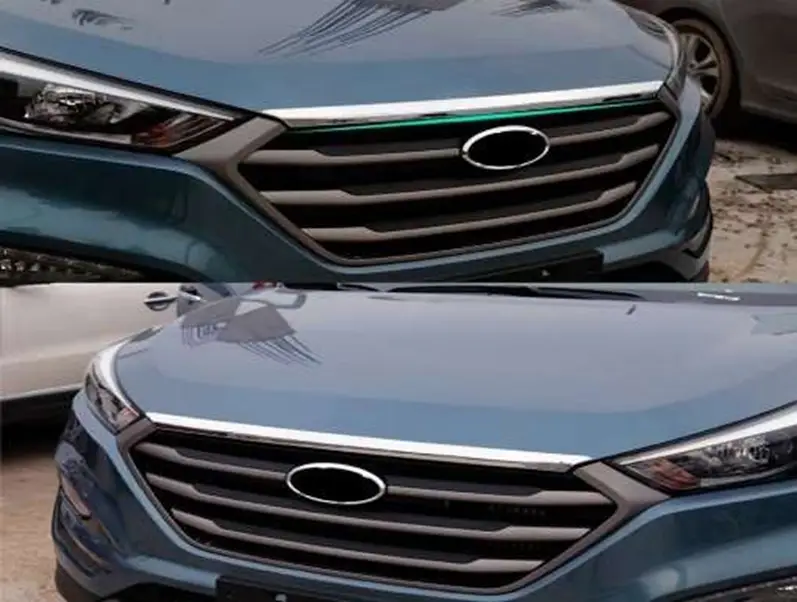 Hyundai Tucson Uyumlu 2015 2020 Ön Kaput Koruma Krom Hyundai Tucson Uyumlu 2015 2020 Ön Kaput Koruma Krom