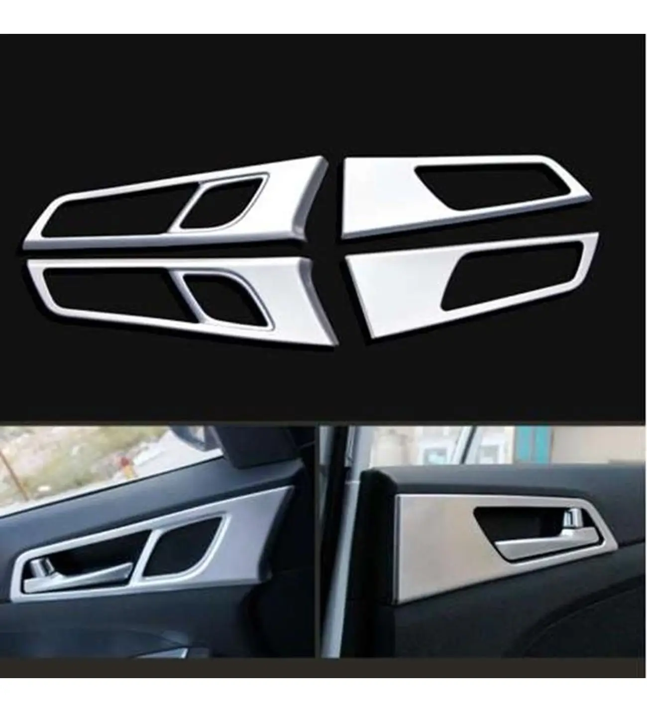 Hyundai Tucson Uyumlu 2015 2020 İç Kapı Kolu Kaplama Hyundai Tucson Uyumlu 2015 2020 İç Kapı Kolu Kaplama