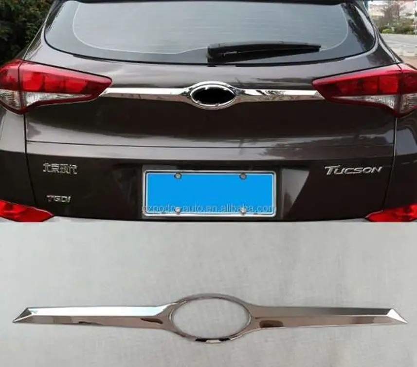 Hyundai Tucson Uyumlu 2015 2018 Bagaj Çıtası Krom Hyundai Tucson Uyumlu 2015 2018 Bagaj Çıtası Krom