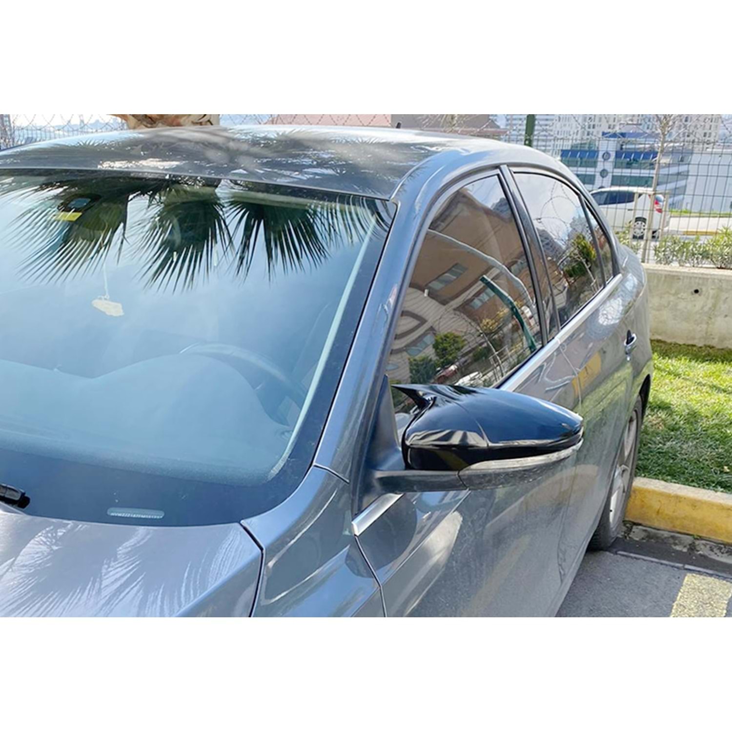 Jetta Mk6 Batman Ayna Kapağı Piano Black / 2010-2018 Jetta Mk6 Batman Ayna Kapağı Piano Black / 2010-2018