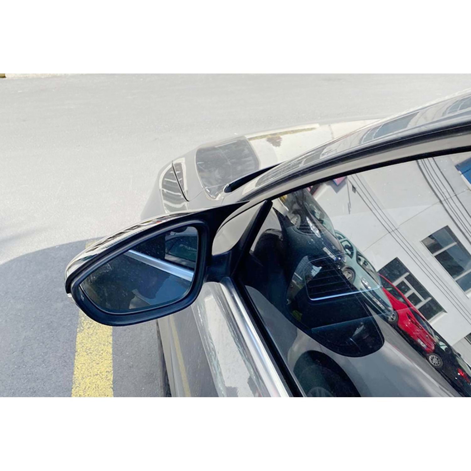 Jetta Mk6 Batman Ayna Kapağı Piano Black / 2010-2018 Jetta Mk6 Batman Ayna Kapağı Piano Black / 2010-2018