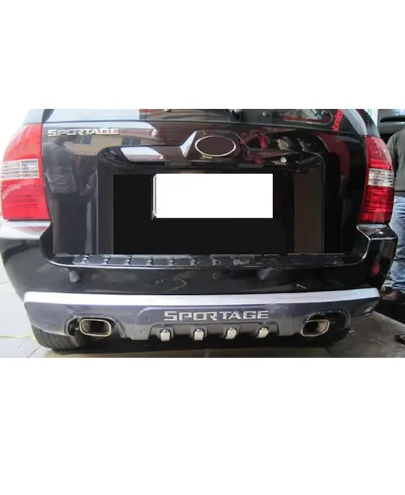 Kıa Sportage 2003 - 2009 Arka Koruma Siyah Kıa Sportage 2003 - 2009 Arka Koruma Siyah