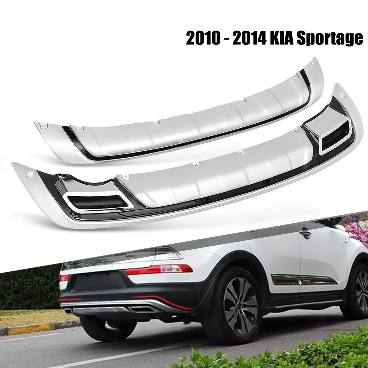 Kia Sportage Uyumlu 2010 2014 Ön Arka Difüzör Kia Sportage Uyumlu 2010 2014 Ön Arka Difüzör