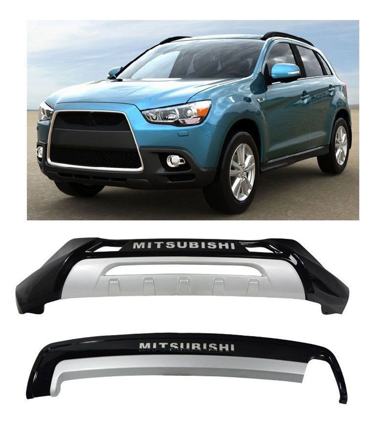 Mitsubishi Asx Uyumlu 2010 2015 Ön Arka Tampon Koruma Difüzör Mitsubishi Asx Uyumlu 2010 2015 Ön Arka Tampon Koruma Difüzör