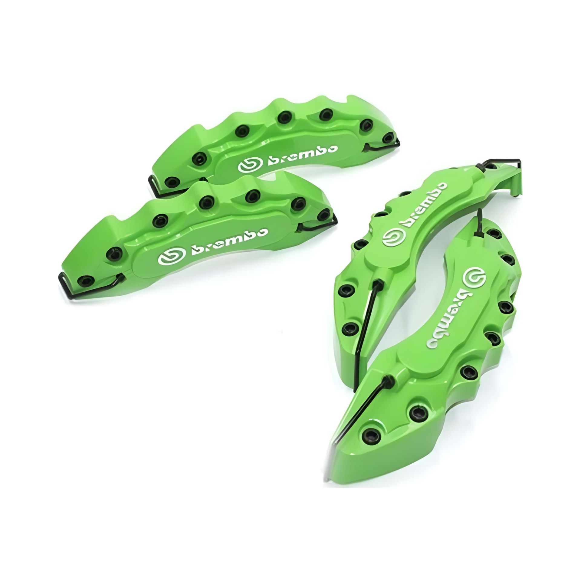 Lamborghini Uyumlu Brembo Yeşil Kaliper Kapağı 4 Parça Ön Arka Set Lamborghini Uyumlu Brembo Yeşil Kaliper Kapağı 4 Parça Ön Arka Set