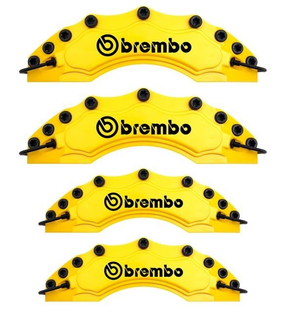 Lancia Uyumlu Brembo Sarı Kaliper Kapağı 4 Parça Ön Arka Set Lancia Uyumlu Brembo Sarı Kaliper Kapağı 4 Parça Ön Arka Set
