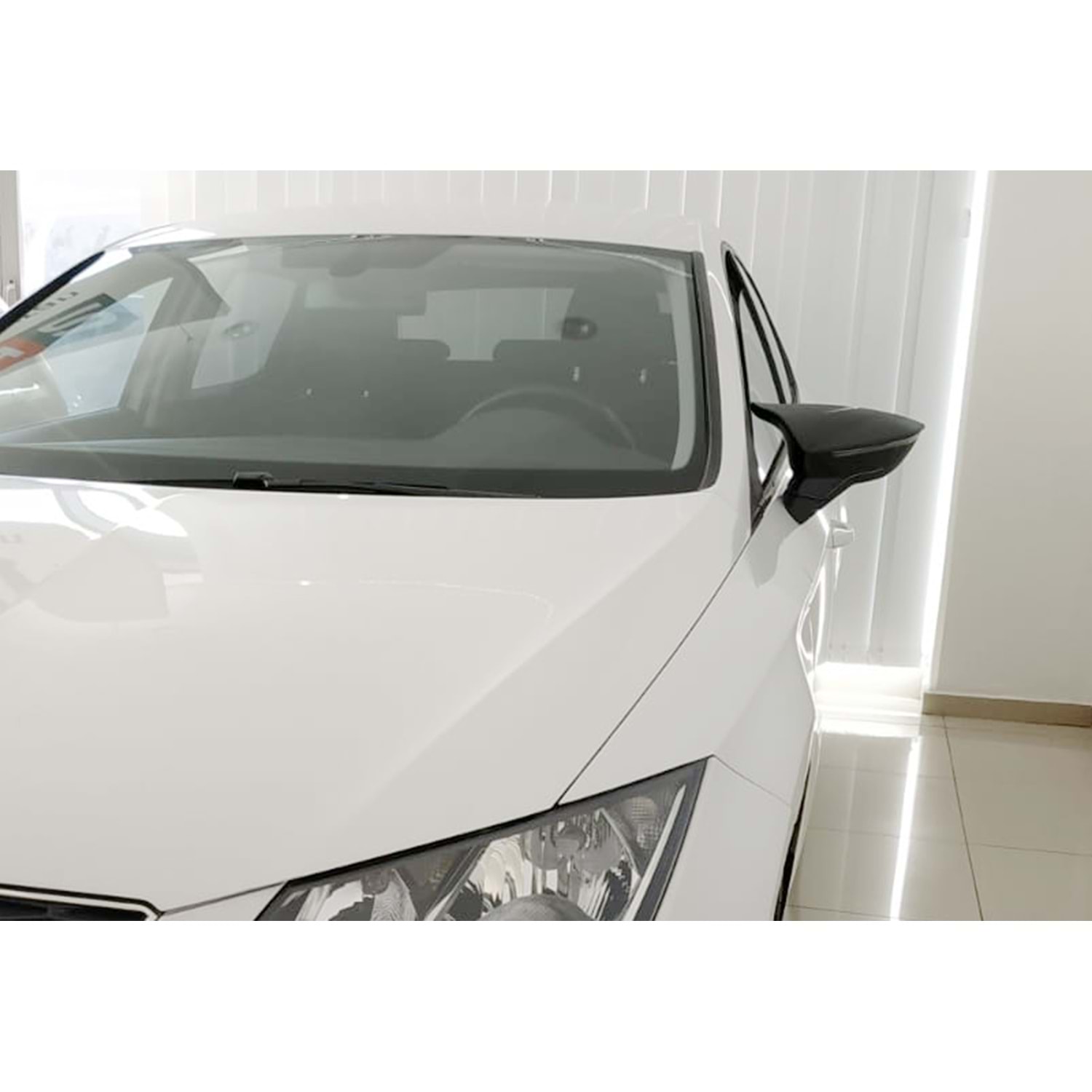 Leon Mk3 Batman Ayna Kapağı Piano Black / 2012-2020 Leon Mk3 Batman Ayna Kapağı Piano Black / 2012-2020