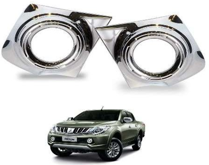Mitsubishi L200 Uyumlu 2015 2018 Sis Lambası Kaplama Krom Mitsubishi L200 Uyumlu 2015 2018 Sis Lambası Kaplama Krom