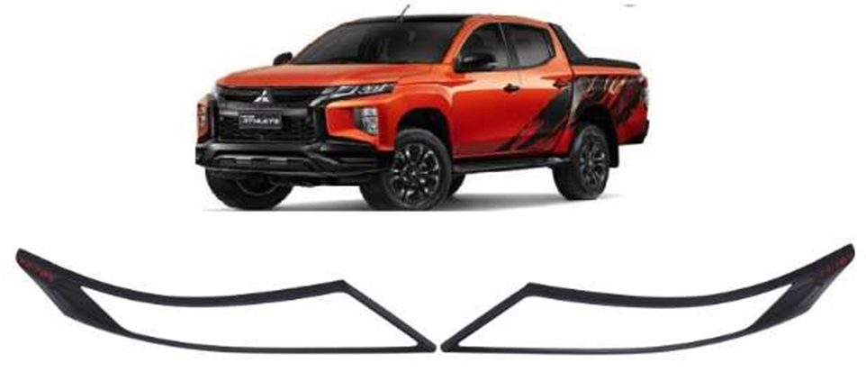 Mitsubishi L200 Uyumlu 2019 Sonrası Ön Far Kaplama Abs (Plastik) Mitsubishi L200 Uyumlu 2019 Sonrası Ön Far Kaplama Abs (Plastik)