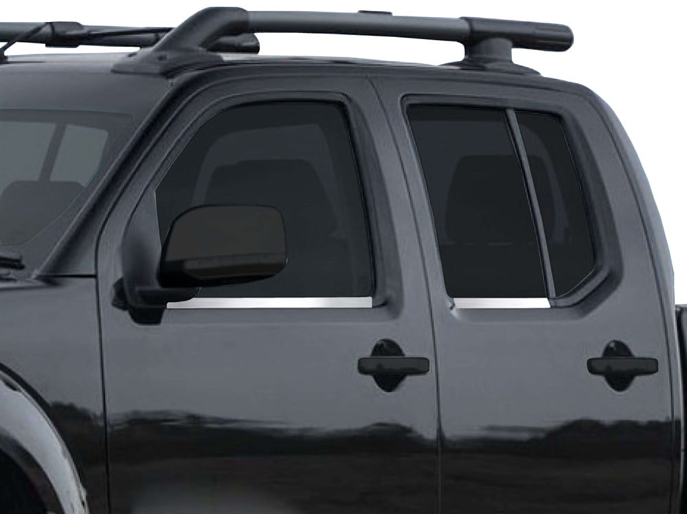 Nissan Navara Cam Çıtası 4 Prç Krom 2006-2015 Nissan Navara Cam Çıtası 4 Prç Krom 2006-2015