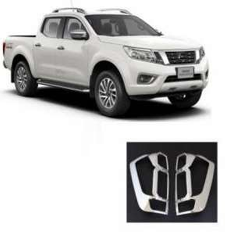 Nissan Navara Uyumlu 2016 Sonrası Arka Stop Kaplama ABS (Plastik) Krom Nissan Navara Uyumlu 2016 Sonrası Arka Stop Kaplama ABS (Plastik) Krom