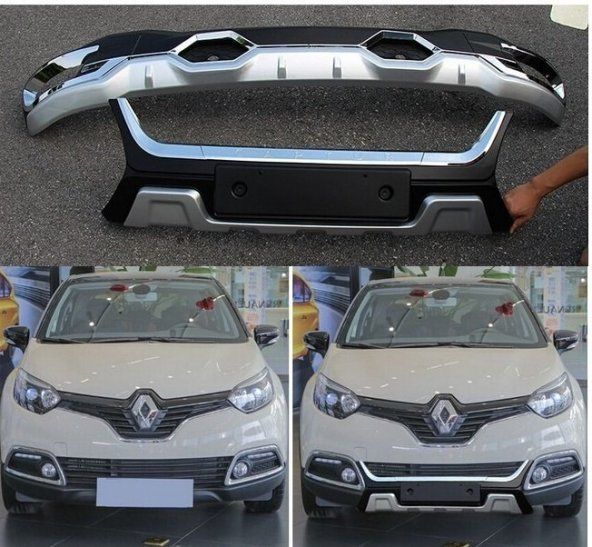 Renault Captur 2014-2017 Uyumlu Ön Arka Tampon Koruma Difüzör Renault Captur 2014-2017 Uyumlu Ön Arka Tampon Koruma Difüzör