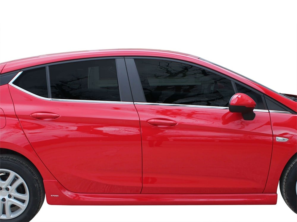 Opel Astra K Cam Çıtası 8 Prç Krom 2015 ve Sonrası Opel Astra K Cam Çıtası 8 Prç Krom 2015 ve Sonrası