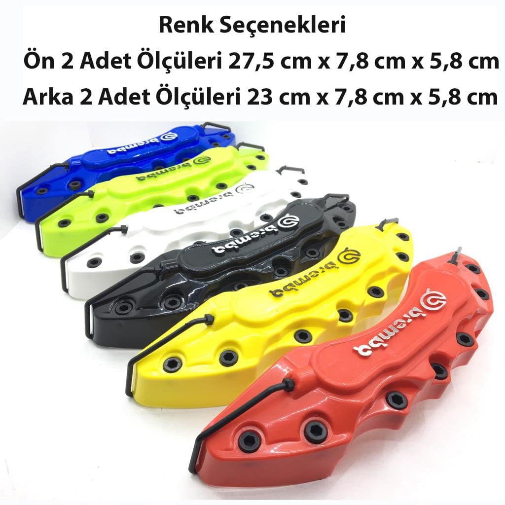 Opel Combo Uyumlu Brembo Siyah Kaliper Kapağı 4 Parça Ön Arka Set Opel Combo Uyumlu Brembo Siyah Kaliper Kapağı 4 Parça Ön Arka Set