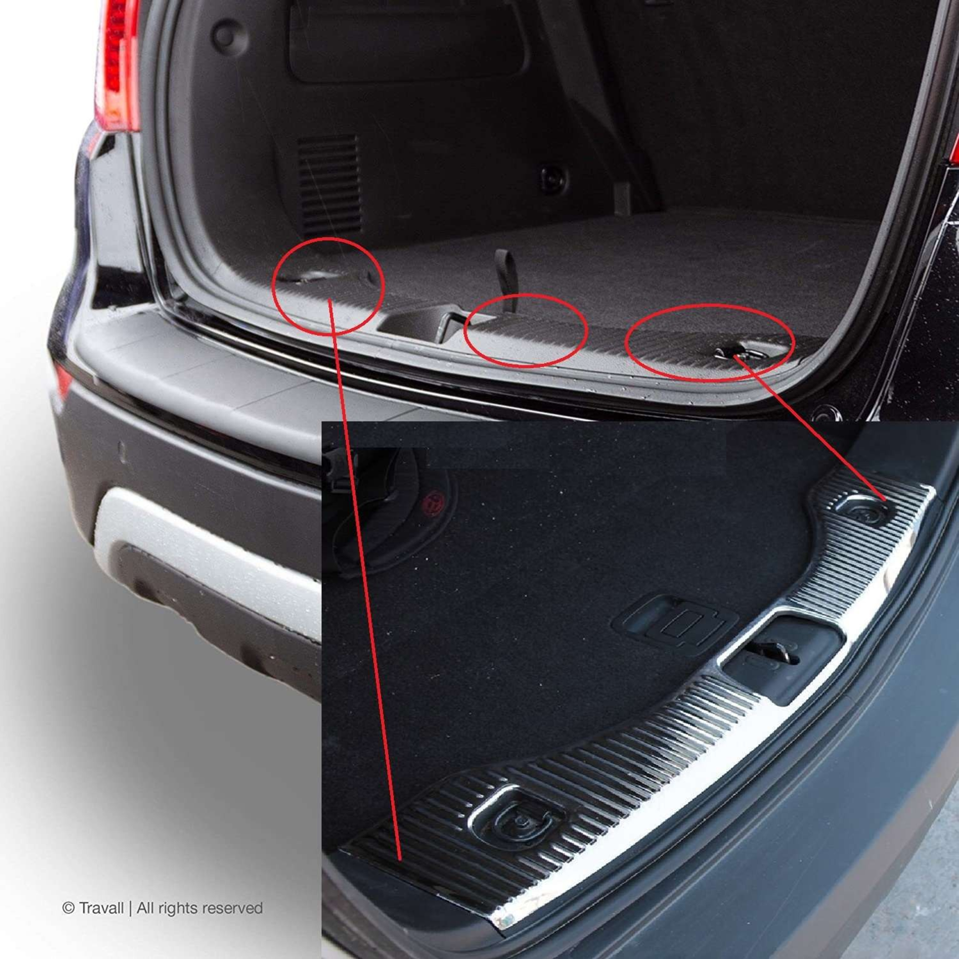 Opel Mokka Uyumlu 2012 2020 Arka Tampon Eşiği Krom Opel Mokka Uyumlu 2012 2020 Arka Tampon Eşiği Krom