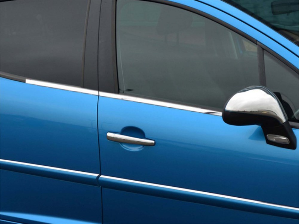 Peugeot 207 Cam Çıtası 4 Prç Krom 2006-2013 Peugeot 207 Cam Çıtası 4 Prç Krom 2006-2013
