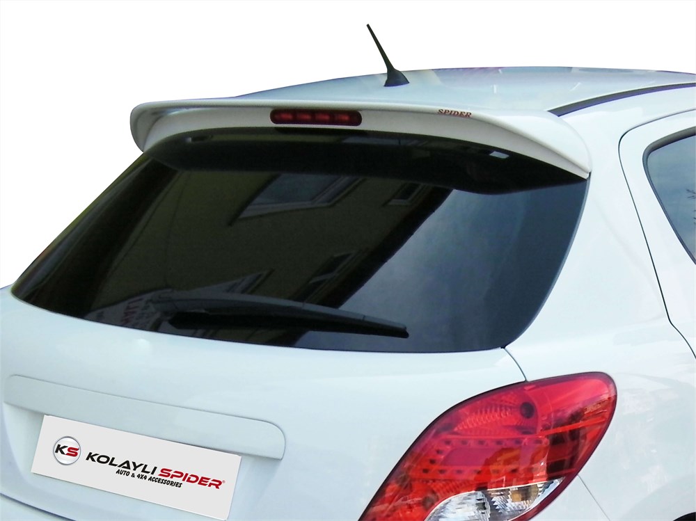Peugeot 207 Spoiler Camüstü Fiber 2006-2013 Peugeot 207 Spoiler Camüstü Fiber 2006-2013