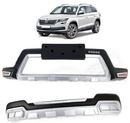 Skoda Kodiaq Uyumlu 2017- Ön Arka Tampon Koruyucu Koruma Difüzör Skoda Kodiaq Uyumlu 2017- Ön Arka Tampon Koruyucu Koruma Difüzör