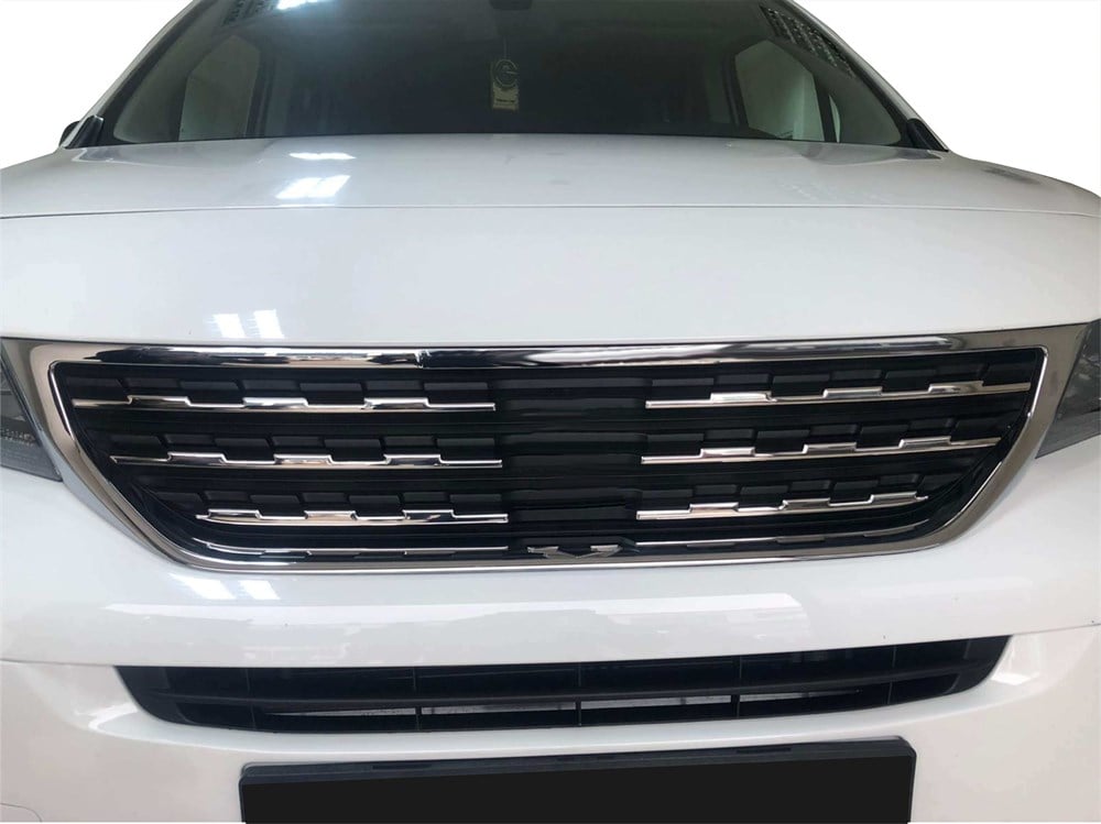 Peugeot Rifter Ön Panjur 6 Prç Krom 2018 ve Sonrası Peugeot Rifter Ön Panjur 6 Prç Krom 2018 ve Sonrası