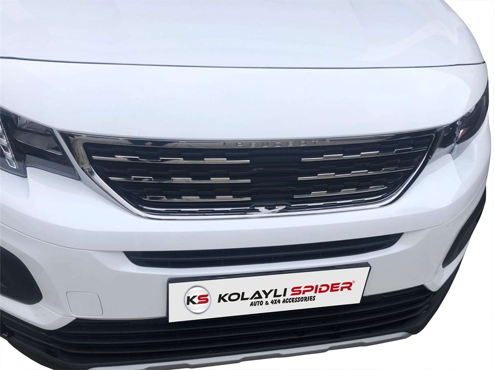 Peugeot Rifter Ön Panjur 6 Prç Krom 2018 ve Sonrası Peugeot Rifter Ön Panjur 6 Prç Krom 2018 ve Sonrası