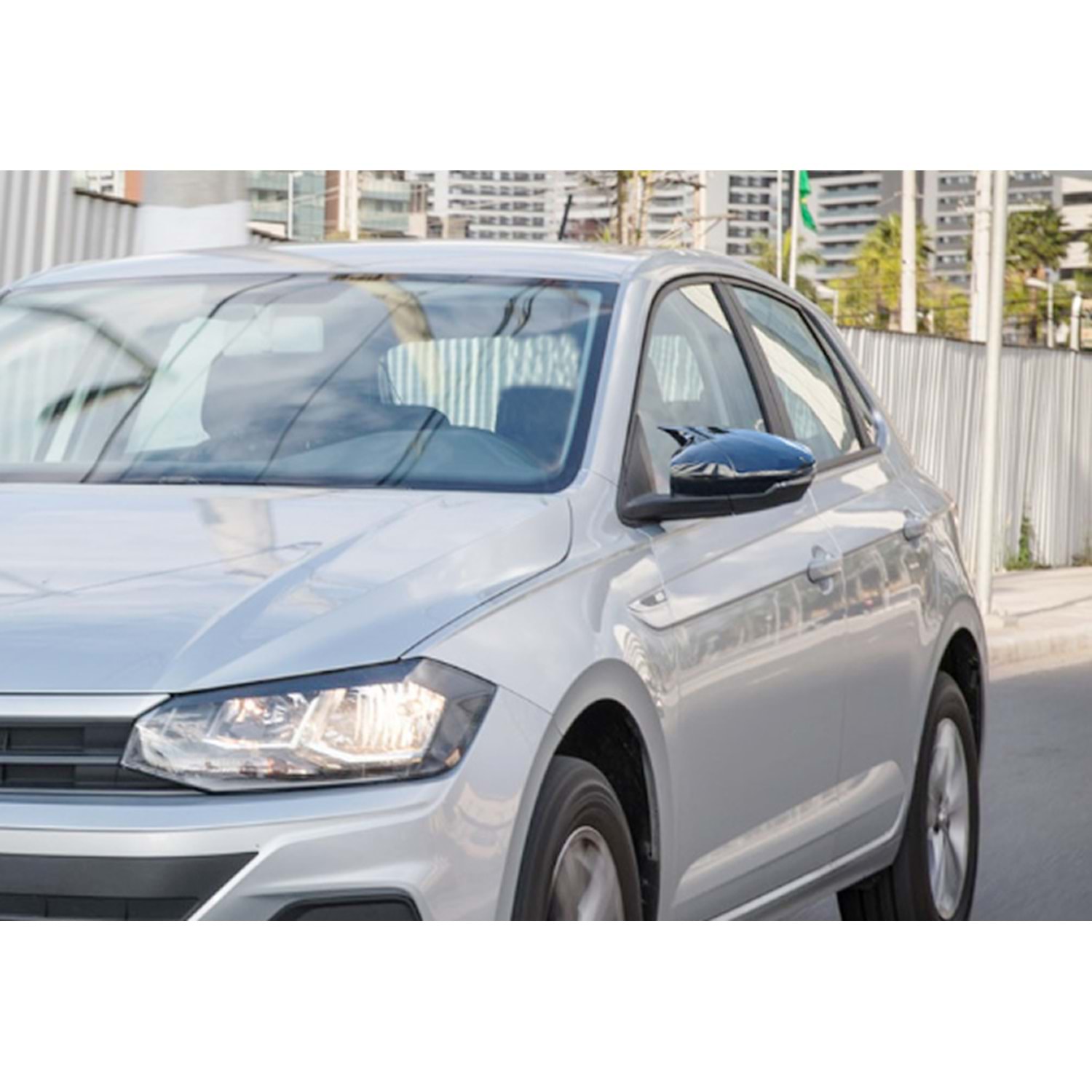 Polo Mk6 Batman Ayna Kapağı Piano Black / 2018 - 2021 Polo Mk6 Batman Ayna Kapağı Piano Black / 2018 - 2021