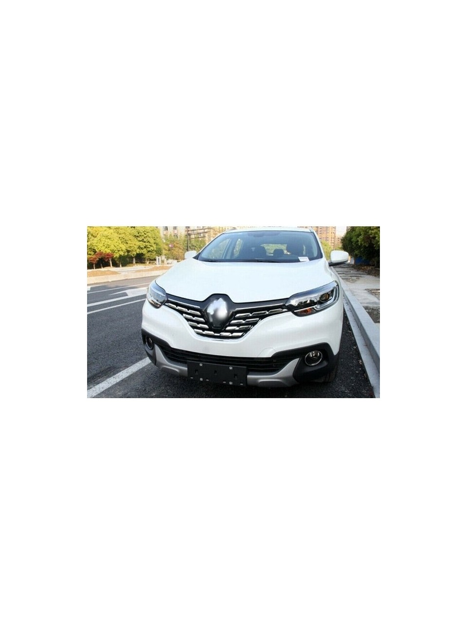 Renault Kadjar Uyumlu Ön Panjur Krom 2015 - 2019 Renault Kadjar Uyumlu Ön Panjur Krom 2015 - 2019
