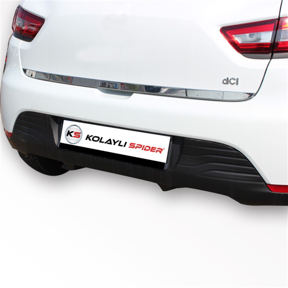 Renault Clio 4 Bagaj Alt Çıta Krom 2013-2019 Renault Clio 4 Bagaj Alt Çıta Krom 2013-2019