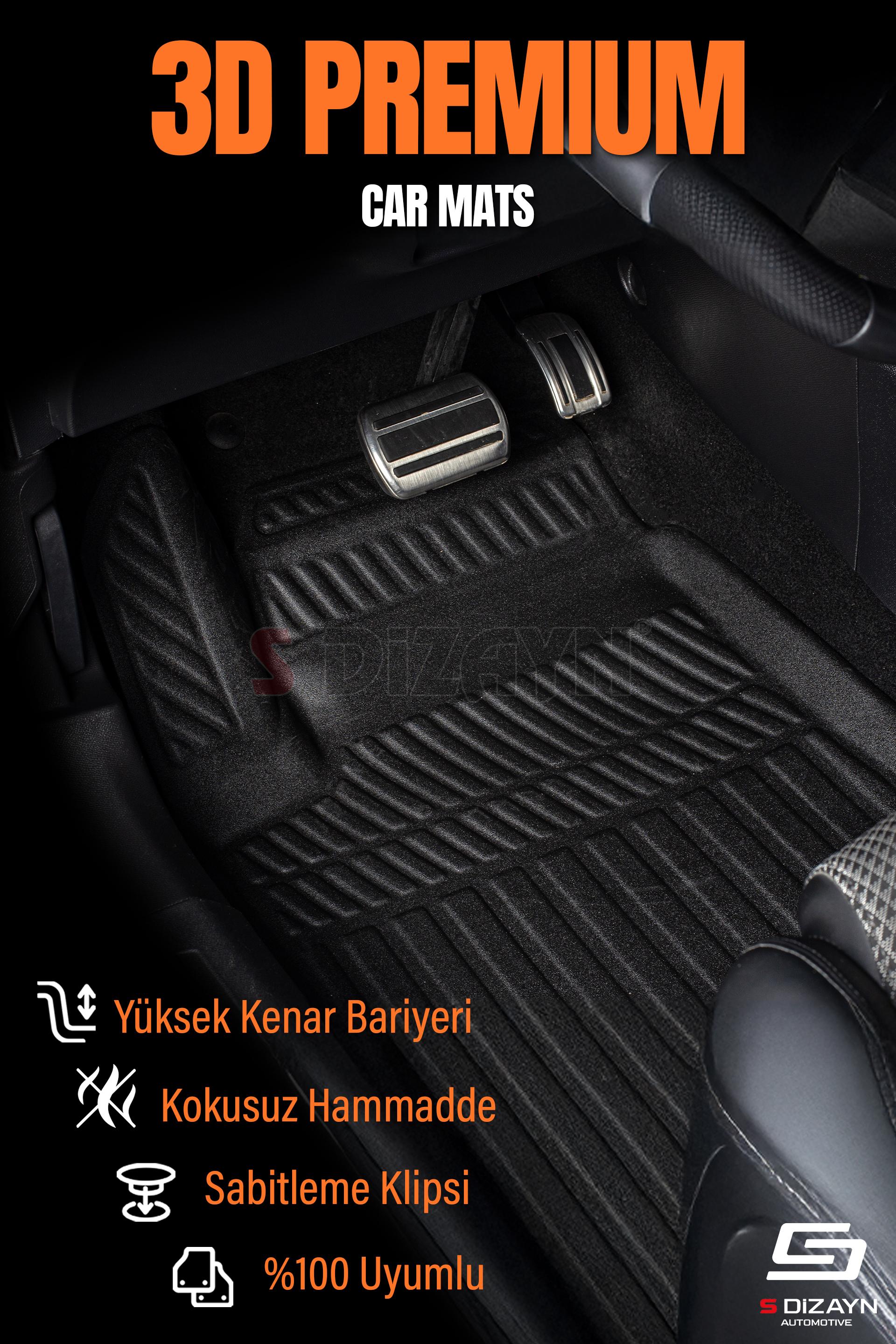 S-Dizayn Renault Clio 5 3D Pro Havuzlu Paspas 2019 Üzeri A+ Kalite S-Dizayn Renault Clio 5 3D Pro Havuzlu Paspas 2019 Üzeri A+ Kalite