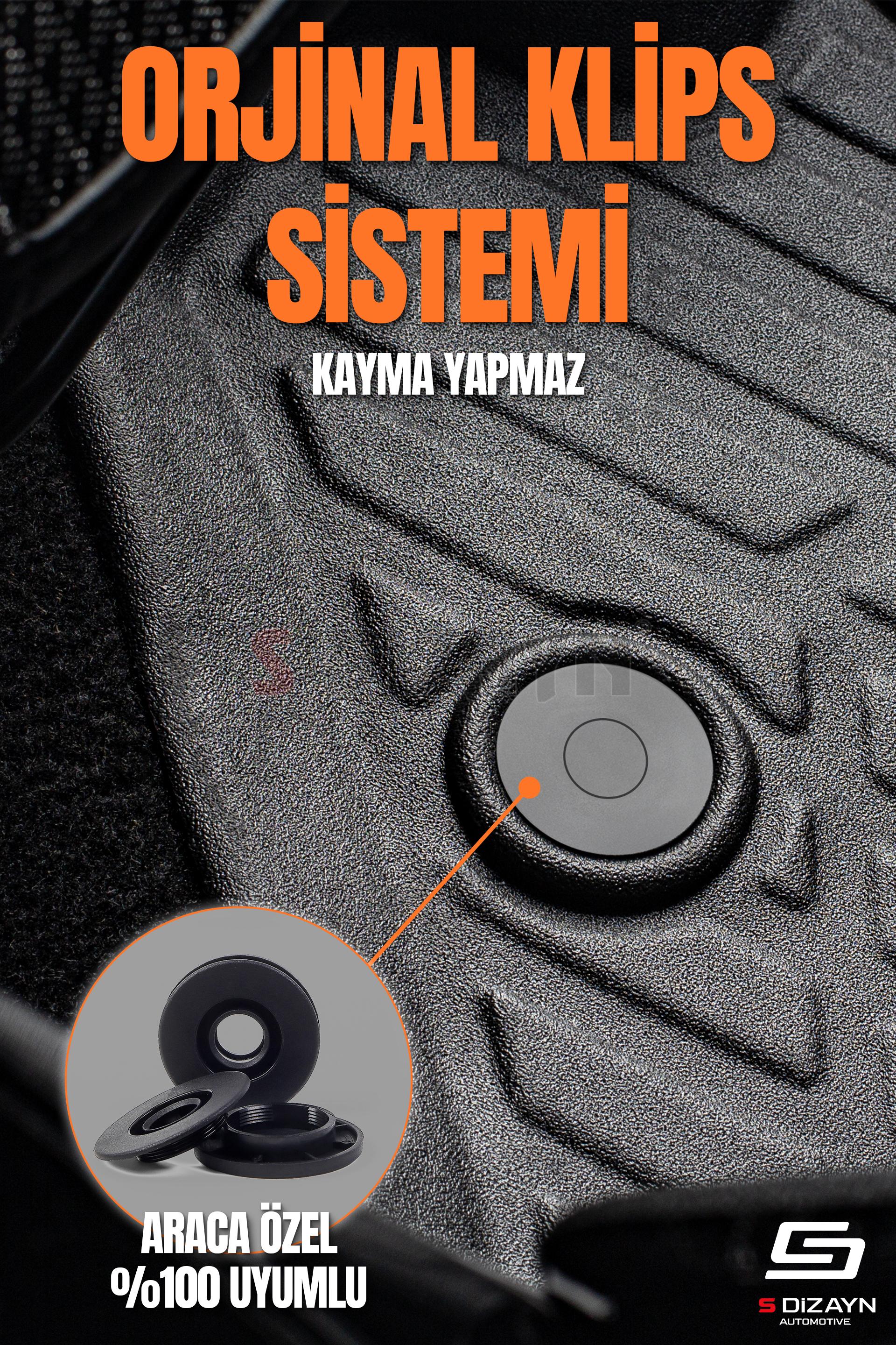 S-Dizayn Renault Clio 5 3D Pro Havuzlu Paspas 2019 Üzeri A+ Kalite S-Dizayn Renault Clio 5 3D Pro Havuzlu Paspas 2019 Üzeri A+ Kalite