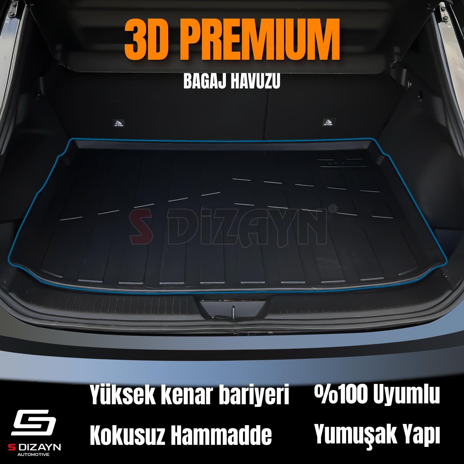 S-Dizayn Renault Duster 4X4 3D Pro Bagaj Havuzu 2024 Üzeri A+ Kalite S-Dizayn Renault Duster 4X4 3D Pro Bagaj Havuzu 2024 Üzeri A+ Kalite