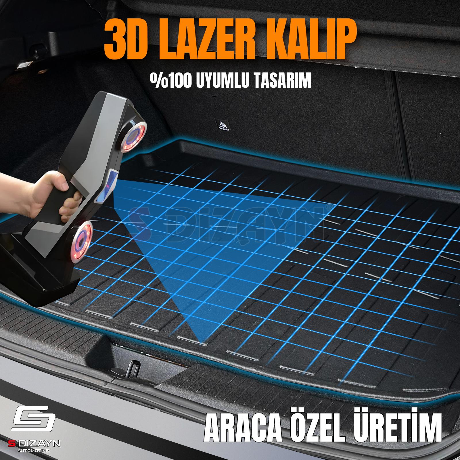 S-Dizayn Renault Duster 4X4 3D Pro Bagaj Havuzu 2024 Üzeri A+ Kalite S-Dizayn Renault Duster 4X4 3D Pro Bagaj Havuzu 2024 Üzeri A+ Kalite