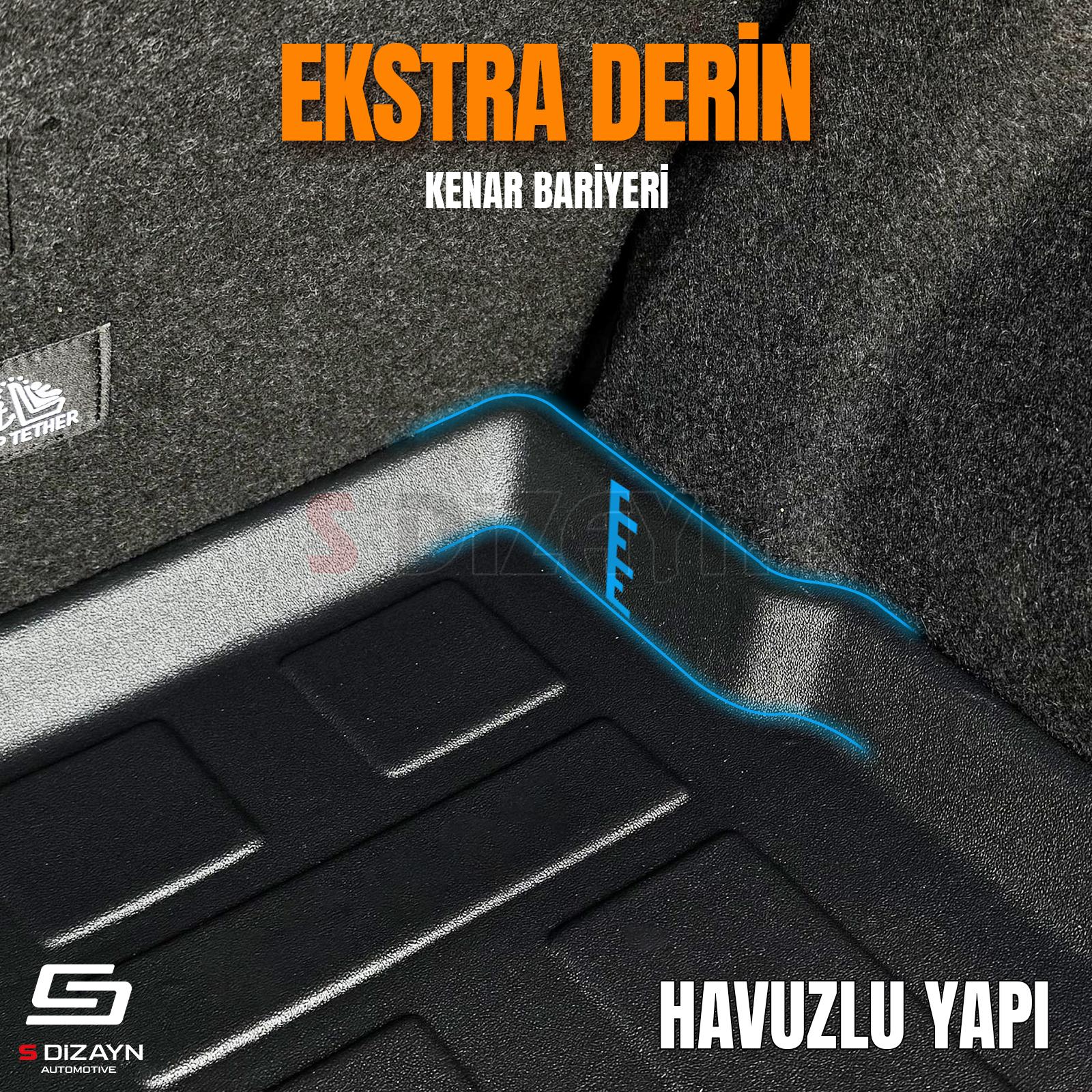 S-Dizayn Renault Duster 4X4 3D Pro Bagaj Havuzu 2024 Üzeri A+ Kalite S-Dizayn Renault Duster 4X4 3D Pro Bagaj Havuzu 2024 Üzeri A+ Kalite