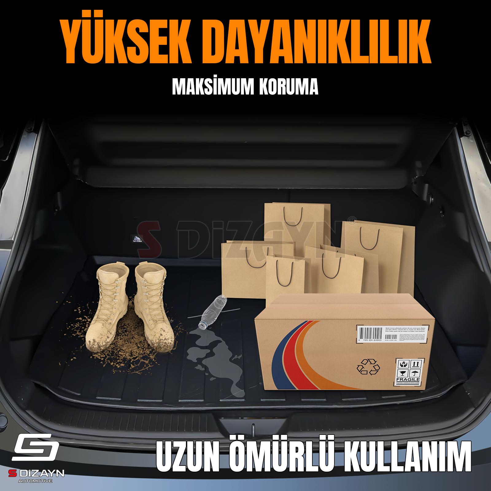 S-Dizayn Renault Duster 4X4 3D Pro Bagaj Havuzu 2024 Üzeri A+ Kalite S-Dizayn Renault Duster 4X4 3D Pro Bagaj Havuzu 2024 Üzeri A+ Kalite