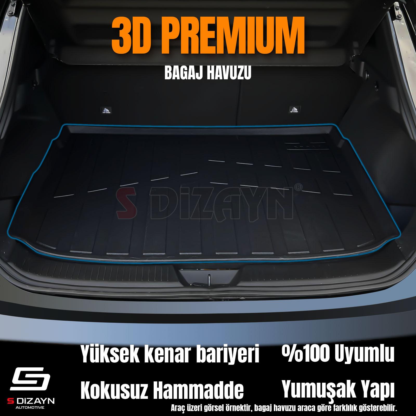S-Dizayn Renault Duster 4X4 3D Pro Bagaj Havuzu 2024 Üzeri A+ Kalite S-Dizayn Renault Duster 4X4 3D Pro Bagaj Havuzu 2024 Üzeri A+ Kalite