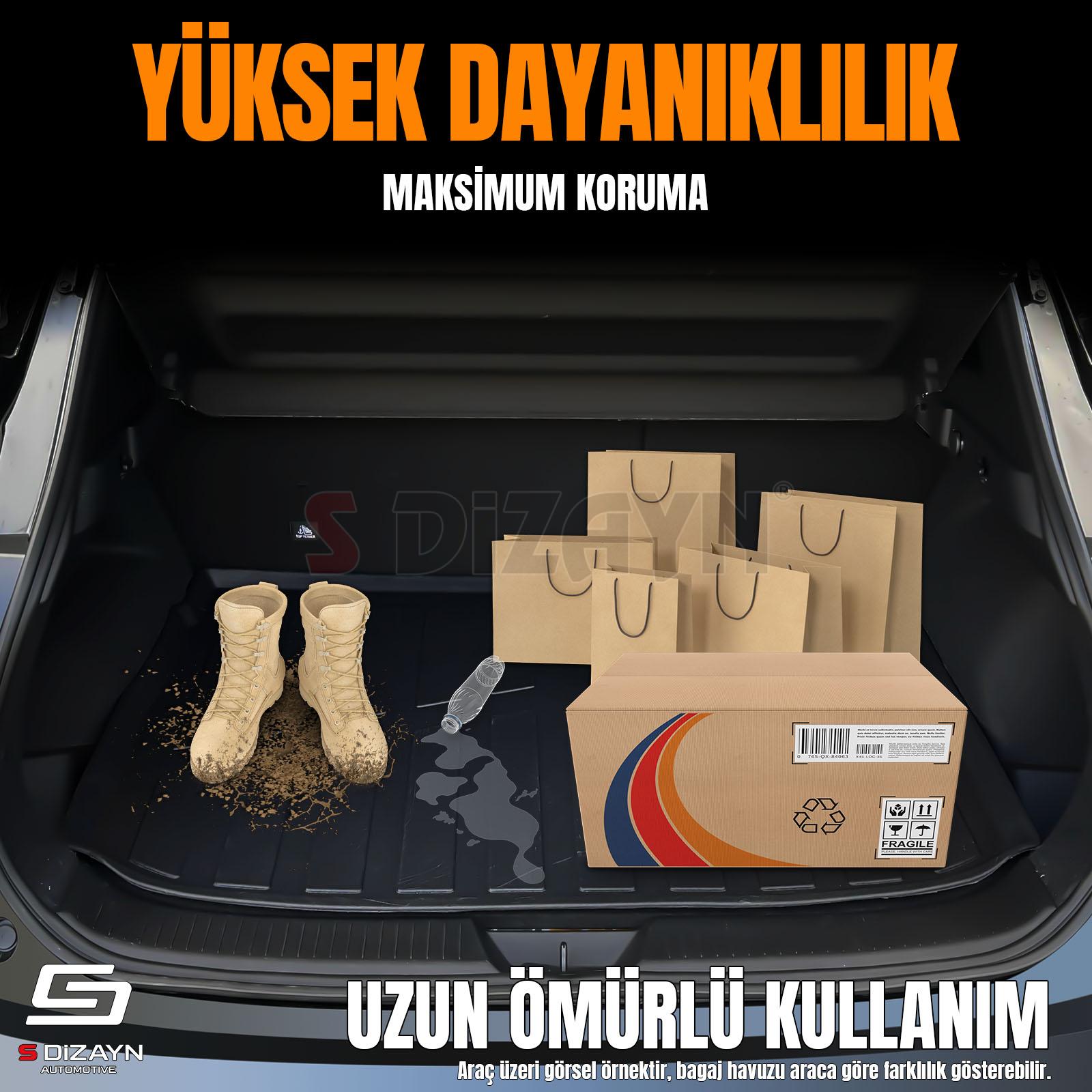S-Dizayn Renault Duster 4X4 3D Pro Bagaj Havuzu 2024 Üzeri A+ Kalite S-Dizayn Renault Duster 4X4 3D Pro Bagaj Havuzu 2024 Üzeri A+ Kalite