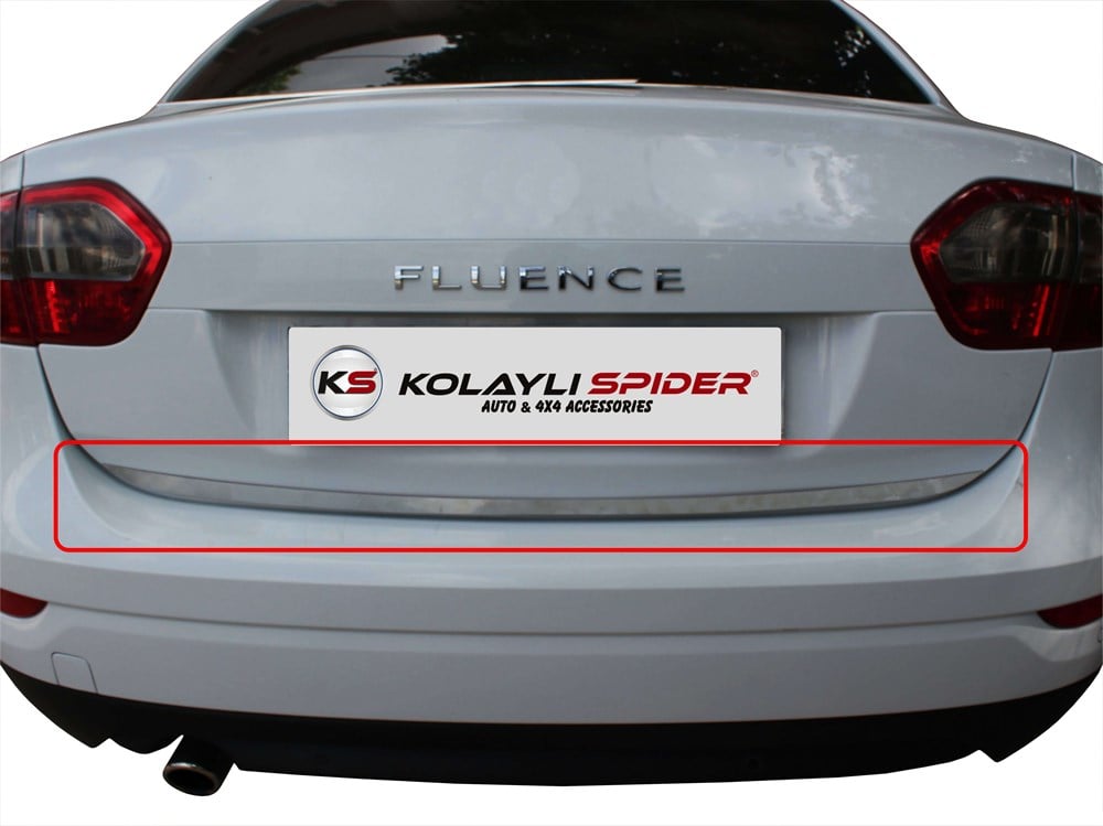 Renault Fluence SM3 Bagaj Alt Çıta Krom 2010 ve Sonrası Renault Fluence SM3 Bagaj Alt Çıta Krom 2010 ve Sonrası