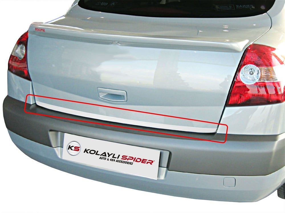 Renault Megane 2 SD Bagaj Alt Çıtası Krom 2006-2010 Renault Megane 2 SD Bagaj Alt Çıtası Krom 2006-2010
