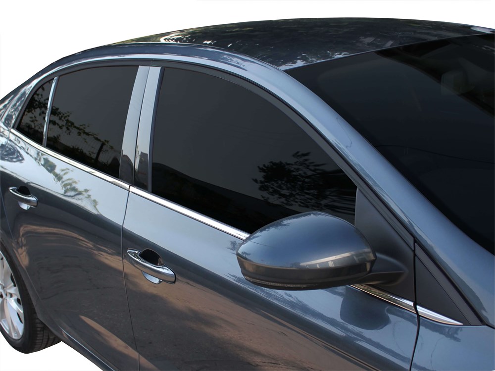Renault Megane 4 SD Cam Çıtası 6 Prç Krom 2017 ve Sonrası Renault Megane 4 SD Cam Çıtası 6 Prç Krom 2017 ve Sonrası