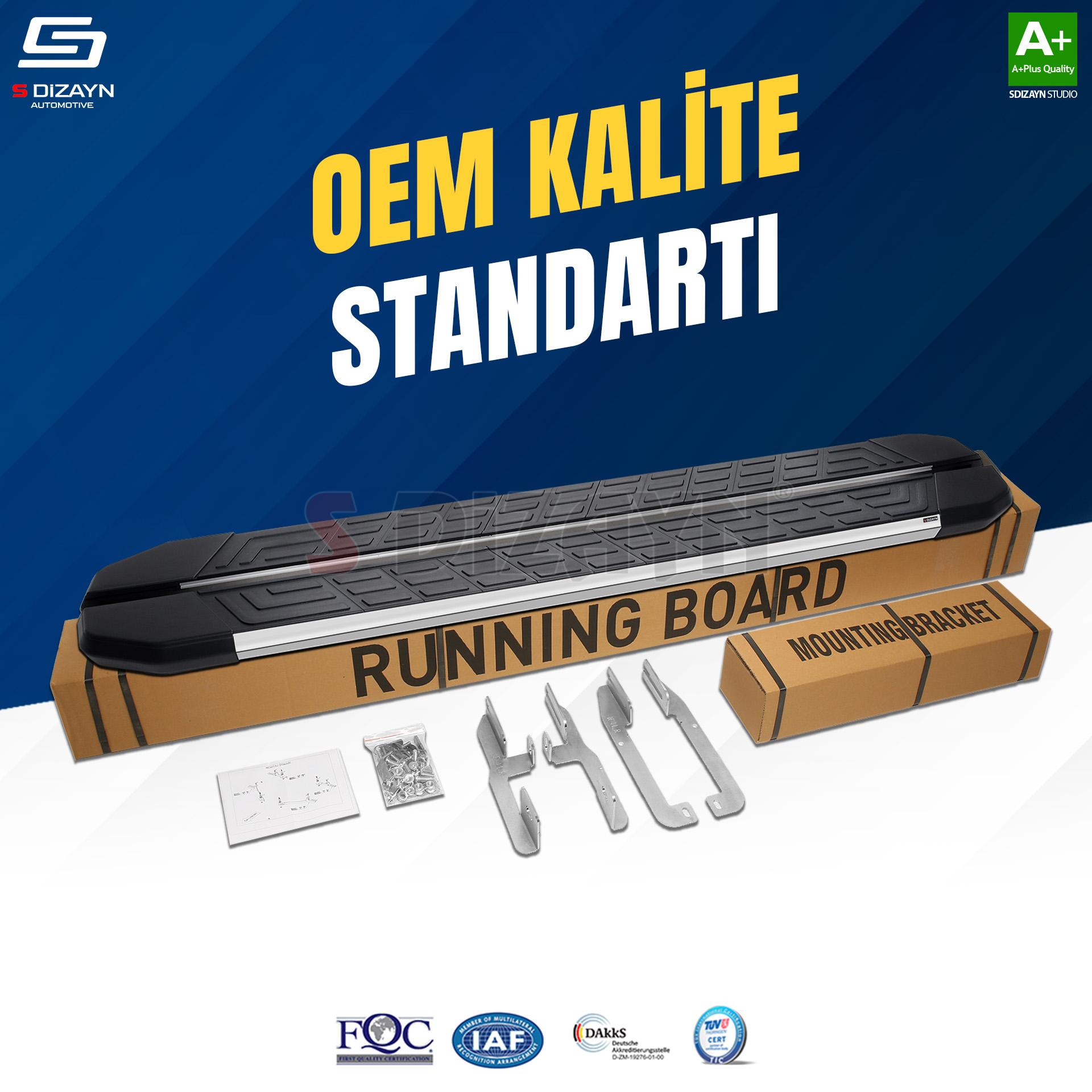 S-Dizayn BYD Atto 3 NewLine Krom Yan Basamak 193 Cm 2022 Üzeri S-Dizayn BYD Atto 3 NewLine Krom Yan Basamak 193 Cm 2022 Üzeri