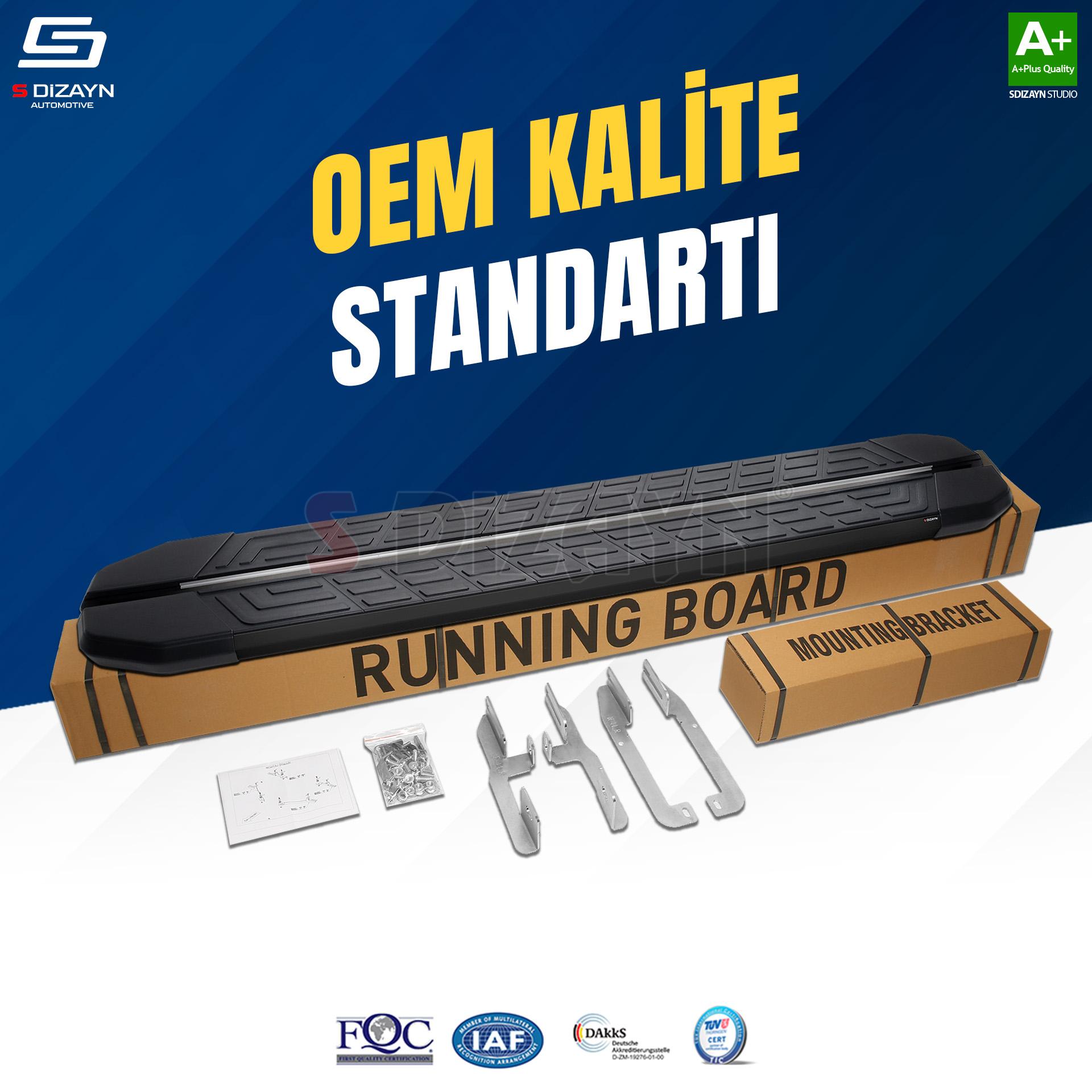 S-Dizayn BYD Atto 3 NewLine Siyah Yan Basamak 193 Cm 2022 Üzeri S-Dizayn BYD Atto 3 NewLine Siyah Yan Basamak 193 Cm 2022 Üzeri