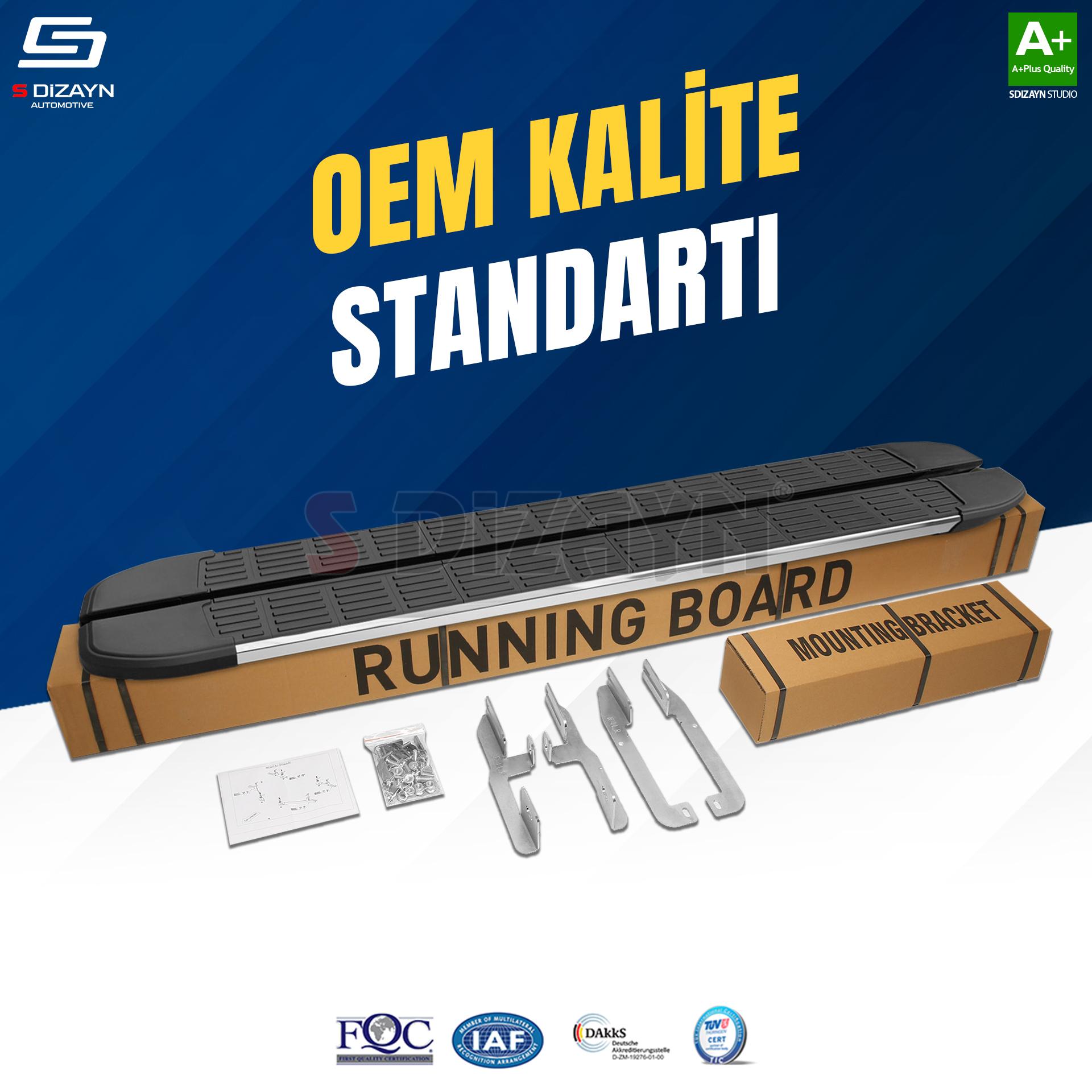 S-Dizayn BYD Atto 3 S-Line Krom Yan Basamak 193 Cm 2022 Üzeri S-Dizayn BYD Atto 3 S-Line Krom Yan Basamak 193 Cm 2022 Üzeri
