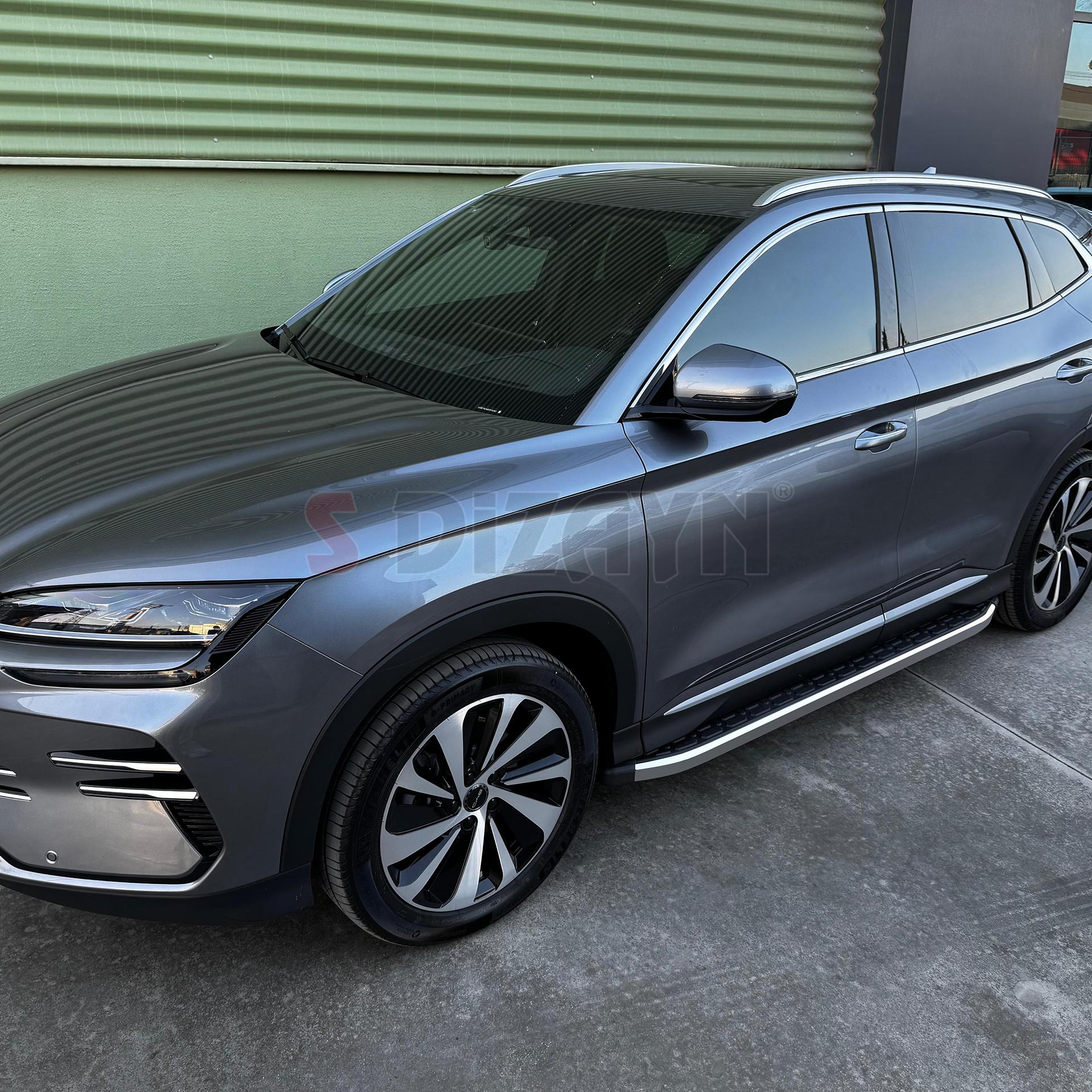 S-Dizayn BYD Seal U Hybrid Evo Aluminyum Yan Basamak 193 Cm 2022 Üzeri A+ Kalite S-Dizayn BYD Seal U Hybrid Evo Aluminyum Yan Basamak 193 Cm 2022 Üzeri A+ Kalite