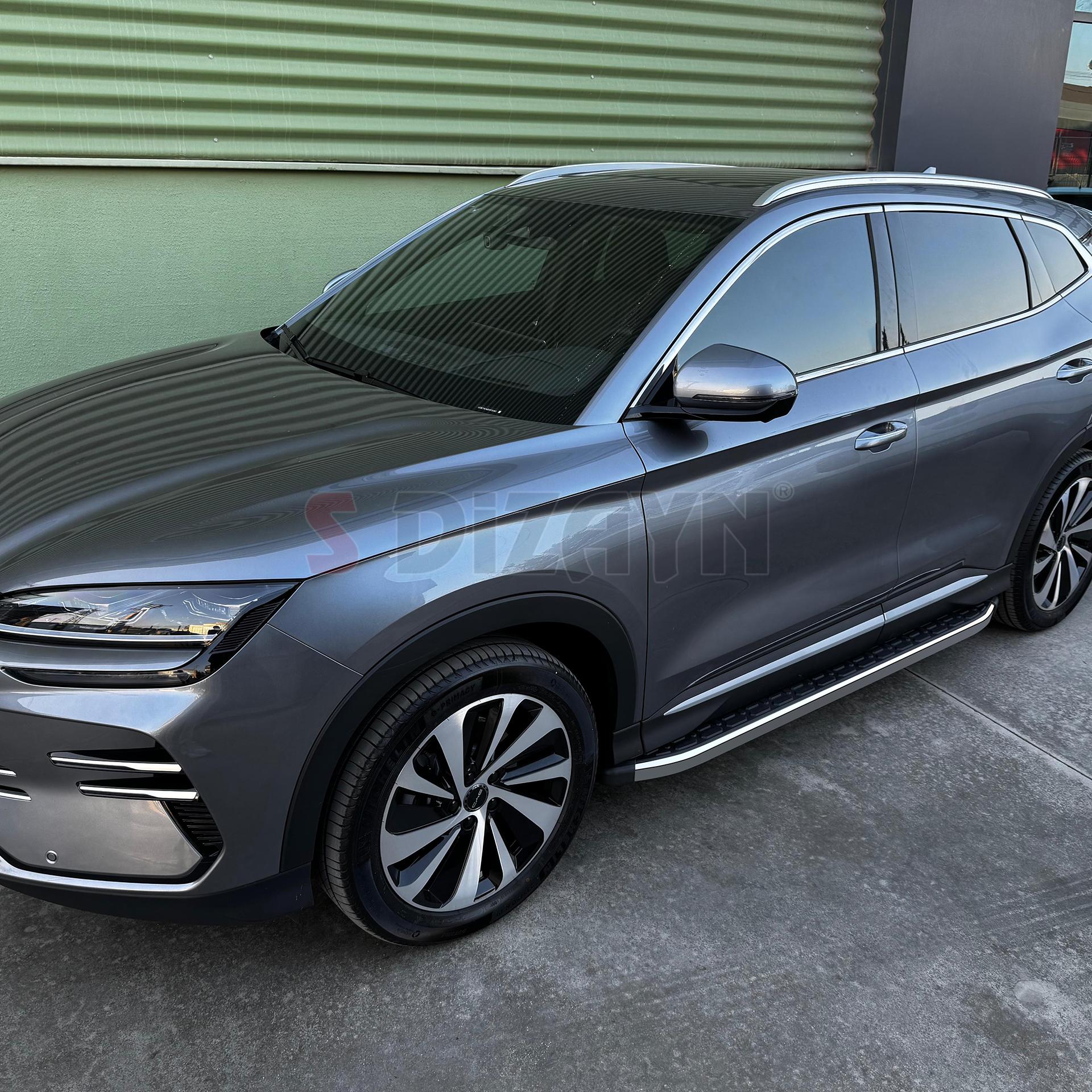 S-Dizayn BYD Seal U Hybrid Evo Krom Yan Basamak 193 Cm 2022 Üzeri A+ Kalite S-Dizayn BYD Seal U Hybrid Evo Krom Yan Basamak 193 Cm 2022 Üzeri A+ Kalite