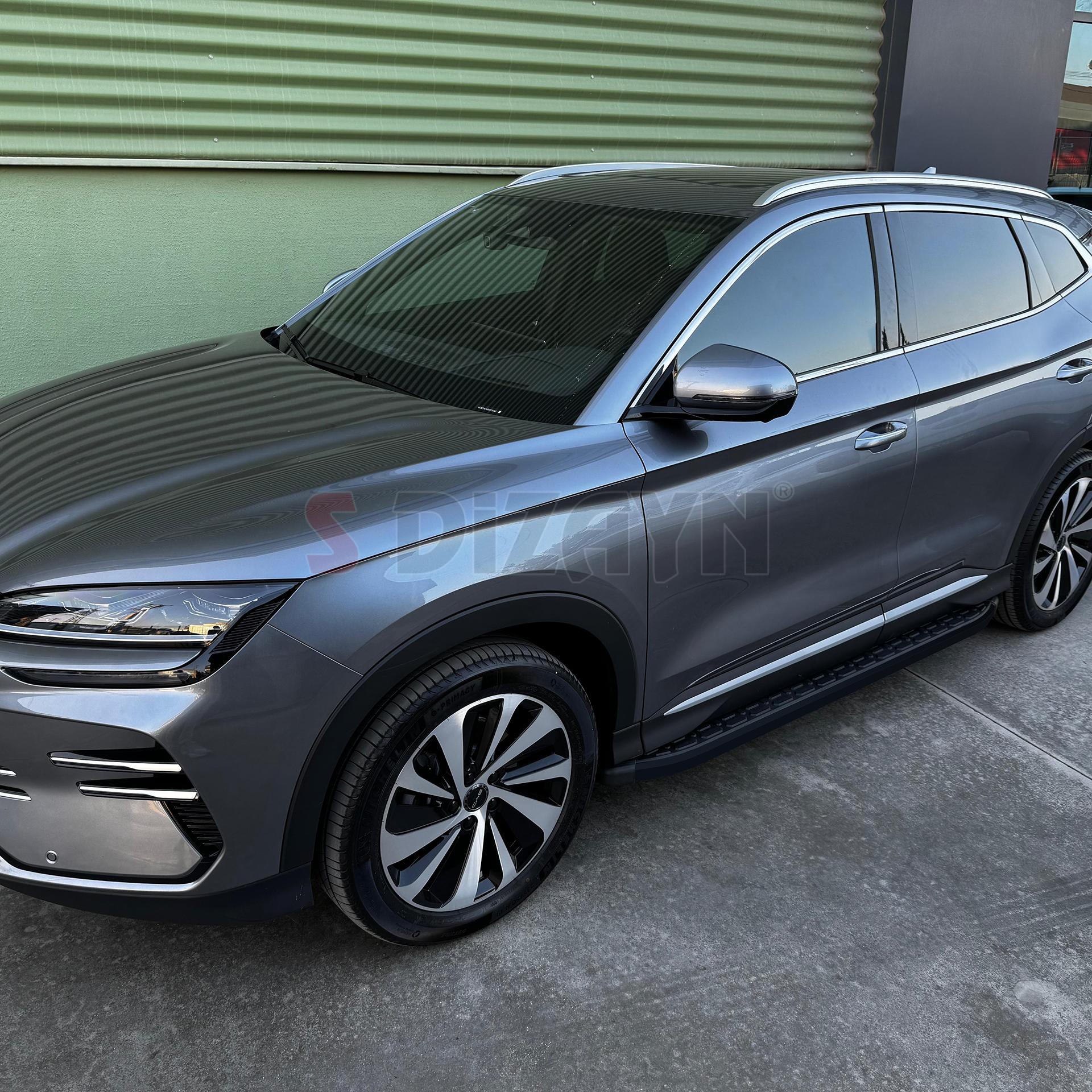S-Dizayn BYD Seal U Hybrid Evo Siyah Yan Basamak 193 Cm 2022 Üzeri A+ Kalite S-Dizayn BYD Seal U Hybrid Evo Siyah Yan Basamak 193 Cm 2022 Üzeri A+ Kalite