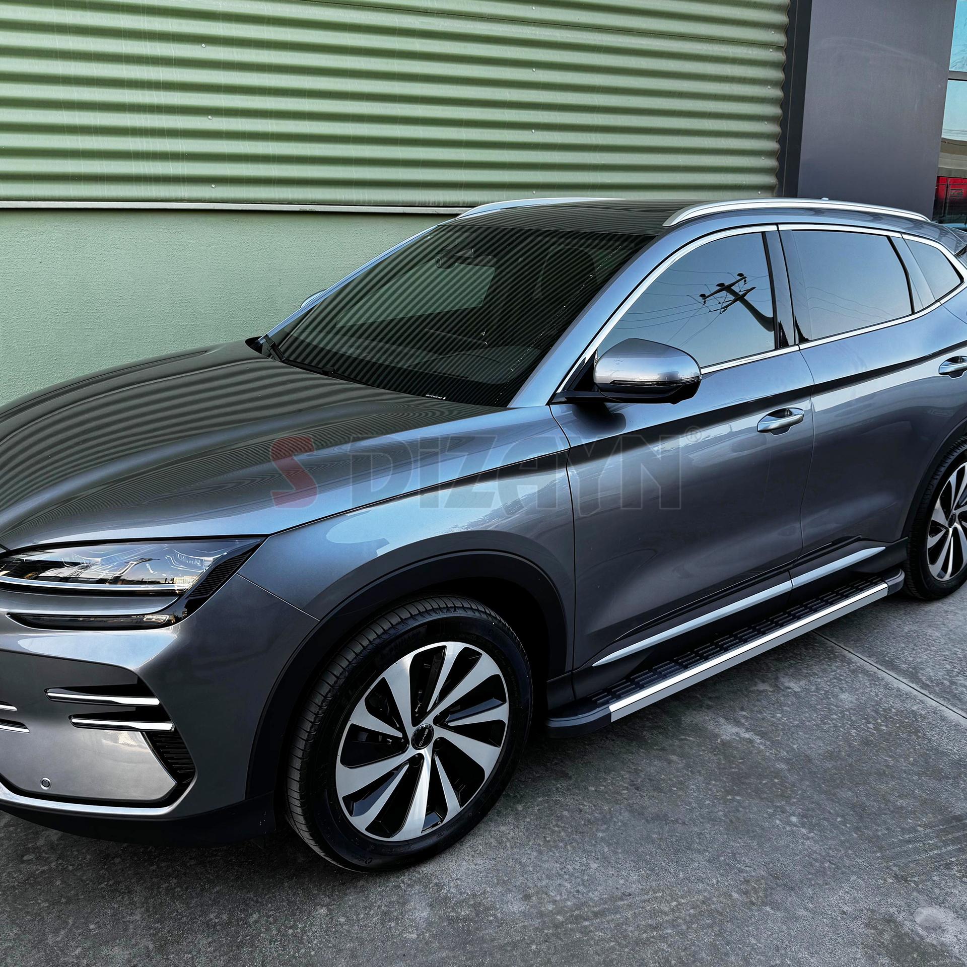 S-Dizayn BYD Seal U Hybrid S-Line Krom Yan Basamak 193 Cm 2022 Üzeri A+ Kalite S-Dizayn BYD Seal U Hybrid S-Line Krom Yan Basamak 193 Cm 2022 Üzeri A+ Kalite