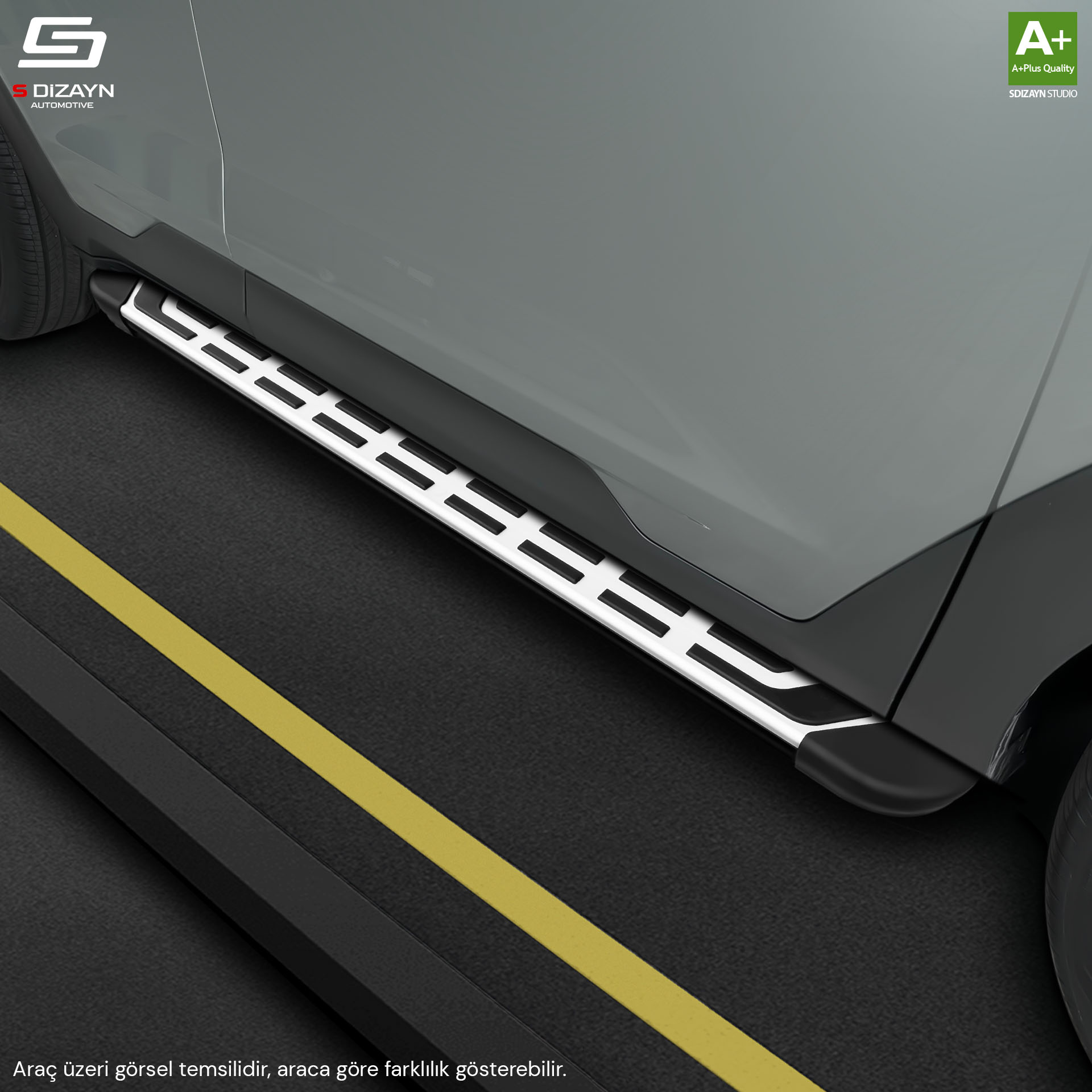 S-Dizayn BYD Seal U Hybrid S-Plus Gri Yan Basamak 193 Cm 2022 Üzeri A+ Kalite S-Dizayn BYD Seal U Hybrid S-Plus Gri Yan Basamak 193 Cm 2022 Üzeri A+ Kalite