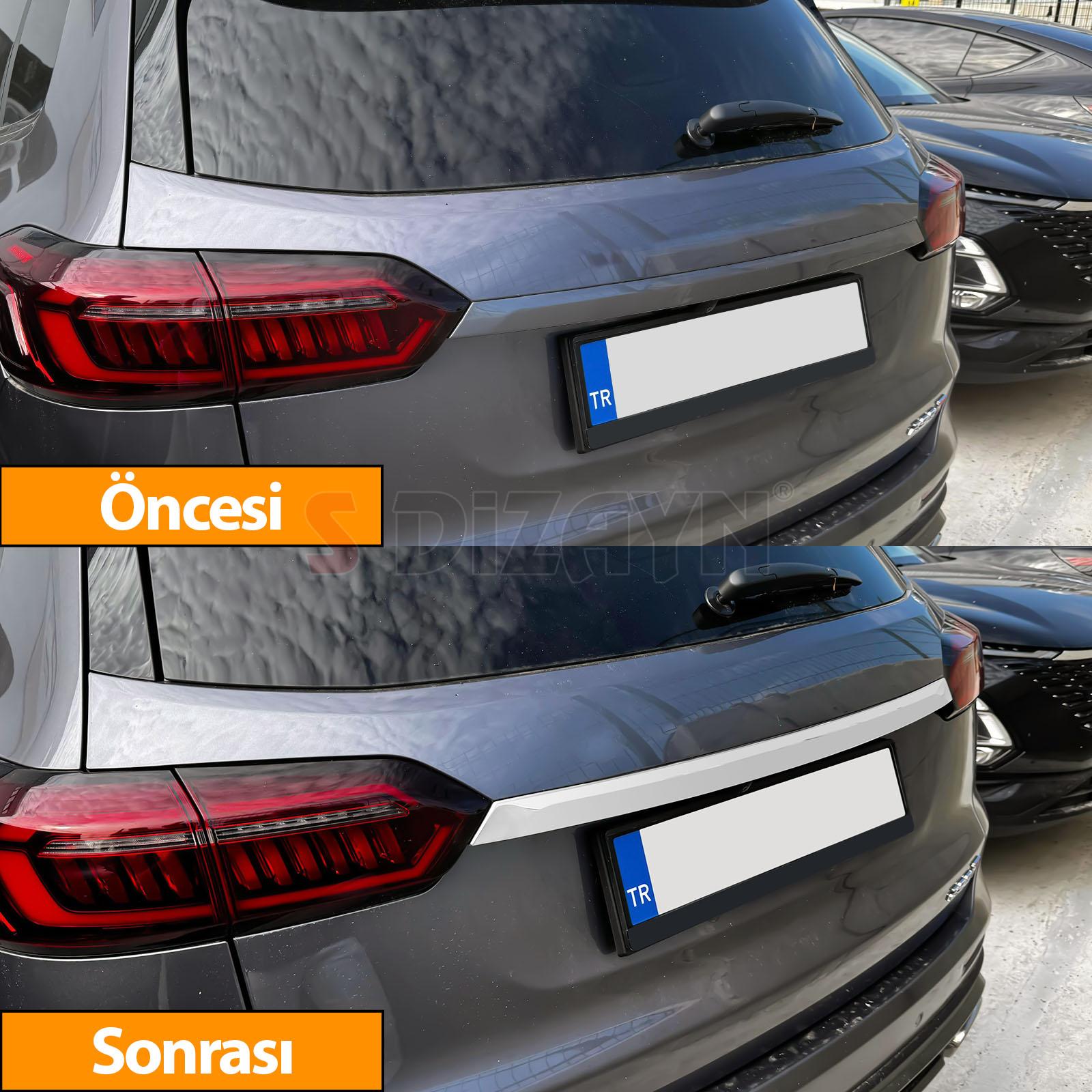S-Dizayn Chery Tiggo 8 Pro Krom Bagaj Çıtası 2022 Üzeri A+ Kalite S-Dizayn Chery Tiggo 8 Pro Krom Bagaj Çıtası 2022 Üzeri A+ Kalite