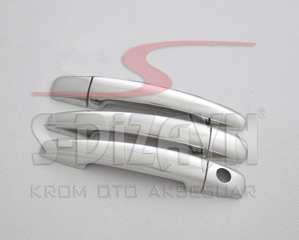 S-Dizayn Citroen Berlingo Krom Kapı Kolu 3 Kapı 1996-2008 S-Dizayn Citroen Berlingo Krom Kapı Kolu 3 Kapı 1996-2008