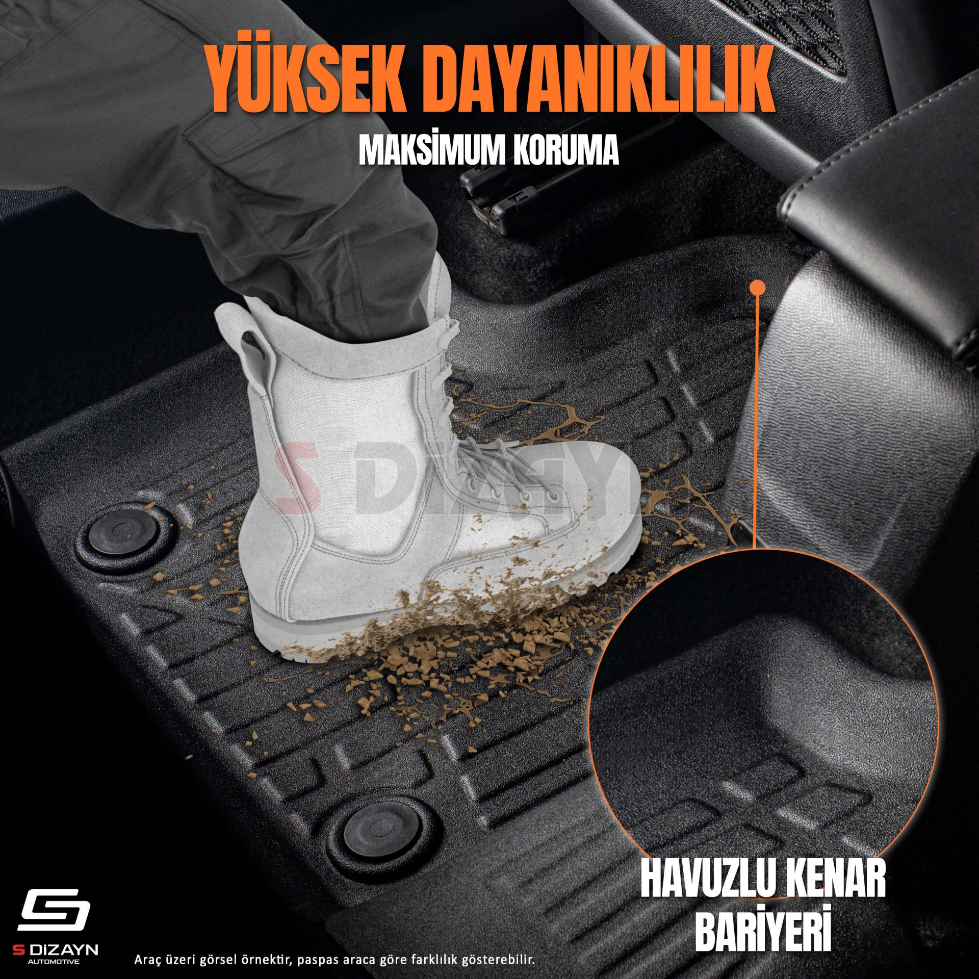 S-Dizayn DFSK E5 Plug-IN Hybrid 3D Pro Havuzlu Paspas 2024 Üzeri A+ Kalite S-Dizayn DFSK E5 Plug-IN Hybrid 3D Pro Havuzlu Paspas 2024 Üzeri A+ Kalite